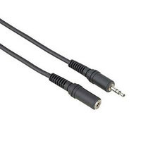 Hama Audio Ext.Cable 3.5 mm Jack Plug Stereo - 3.5 mm Jack Socket 2.5 m (00043415)
